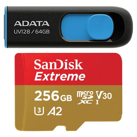 Memory Cards & USB Drives