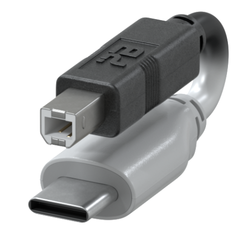 USB-B to USB-C Cables