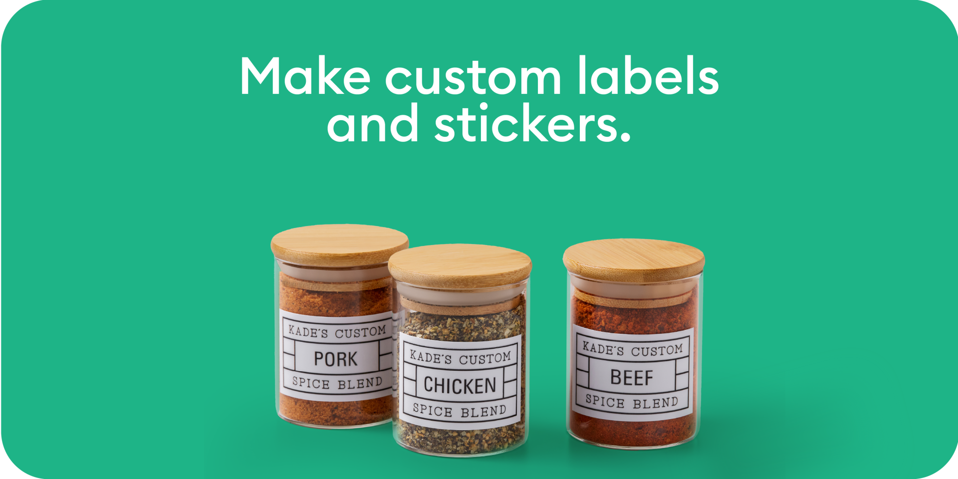 Make custom labels and stickers