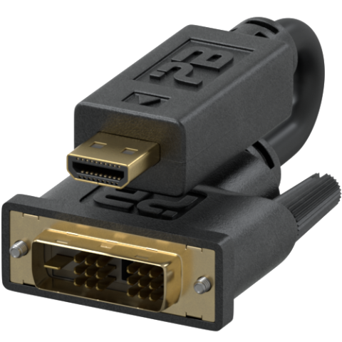 Micro HDMI to DVI Cables