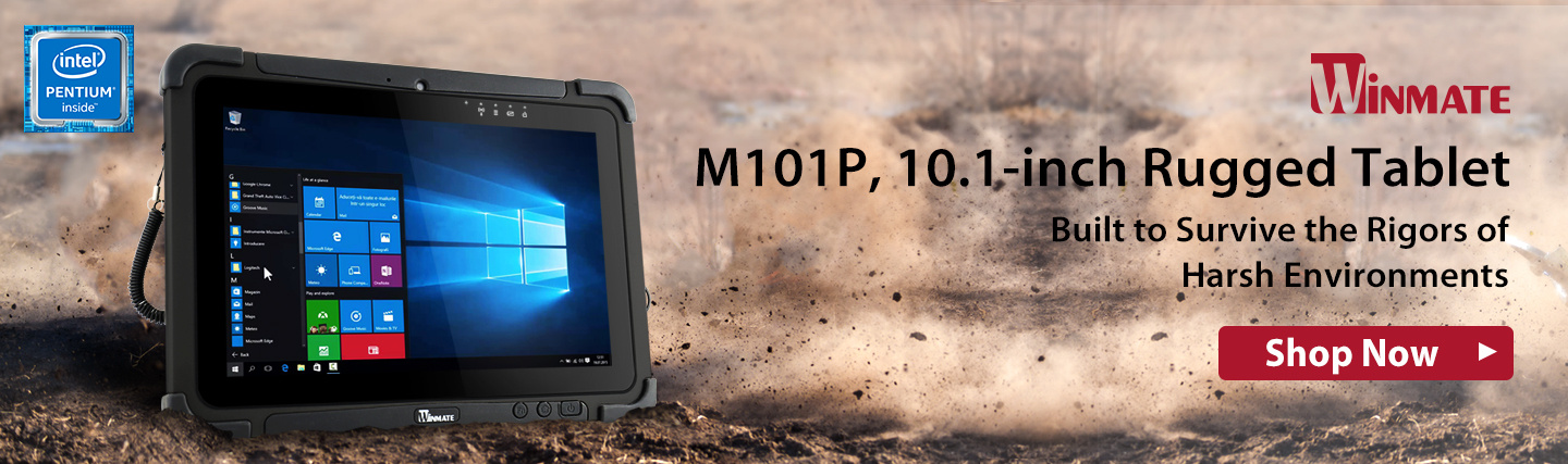 10.1" Rugged Tablet from Winmate at PB Tech