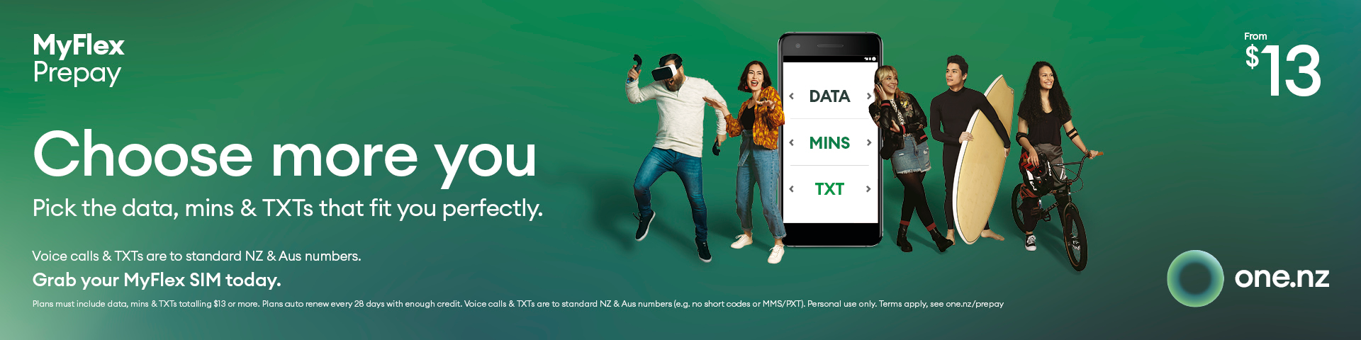 One NZ - MyFlex Prepay
