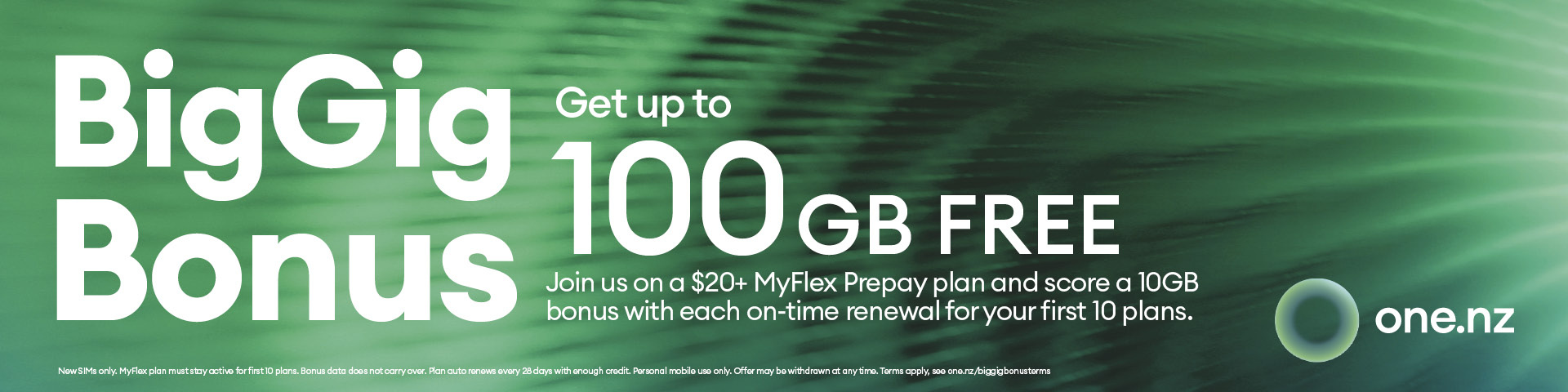 One NZ - BigGig Bonus