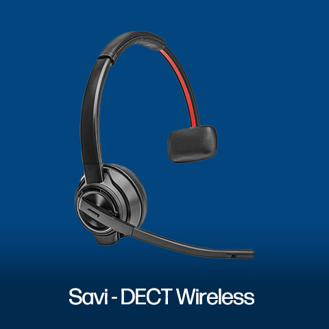 Poly Savi - DECT Wireless Headsets