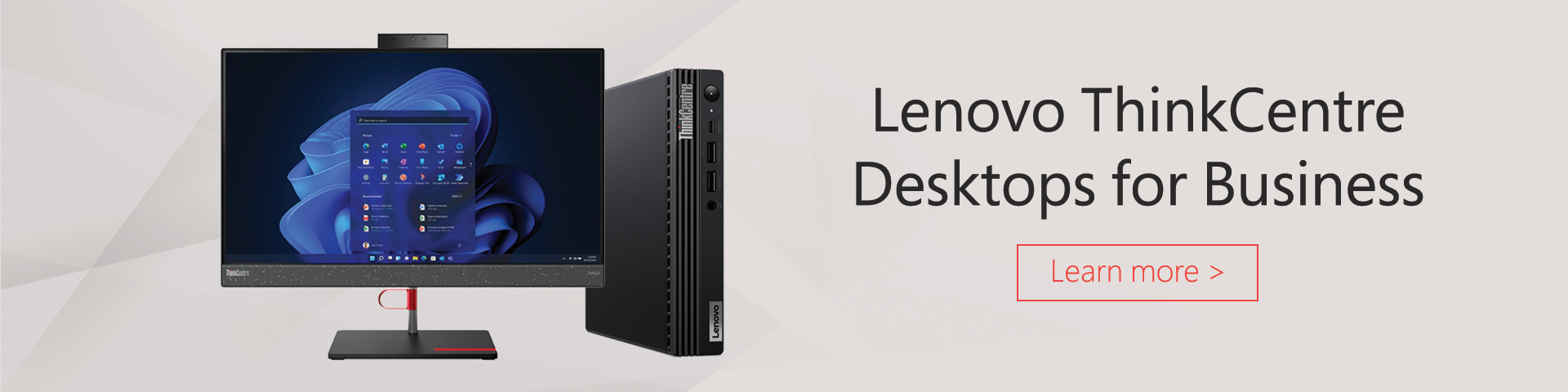 Lenovo ThinkCentre Desktops for Business