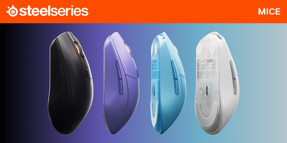 Picture of the SteelSeries Gaming Mice at PB Tech