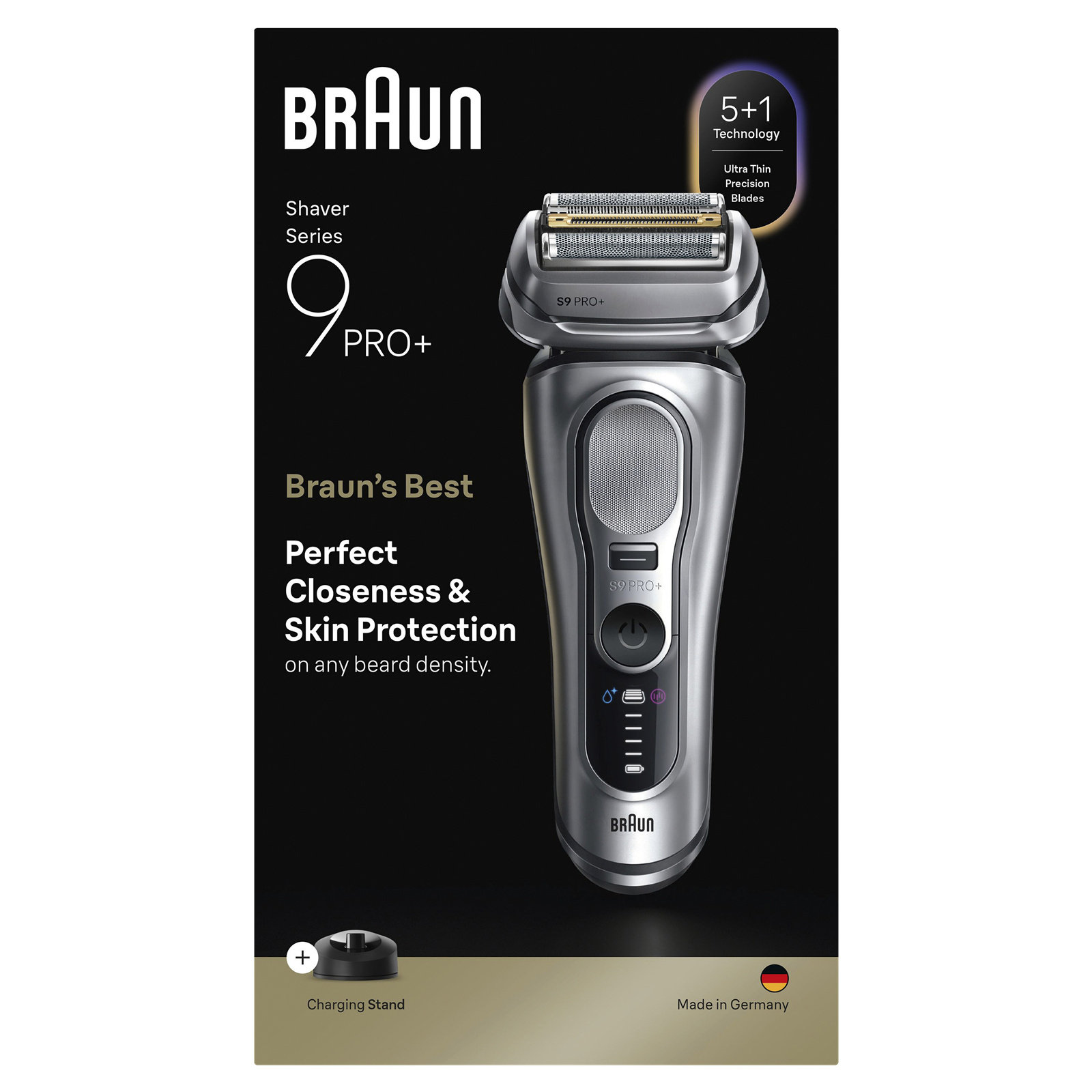 Buy the Braun Series 9 Pro+ 9617S Wet & Dry Shaver with Travel