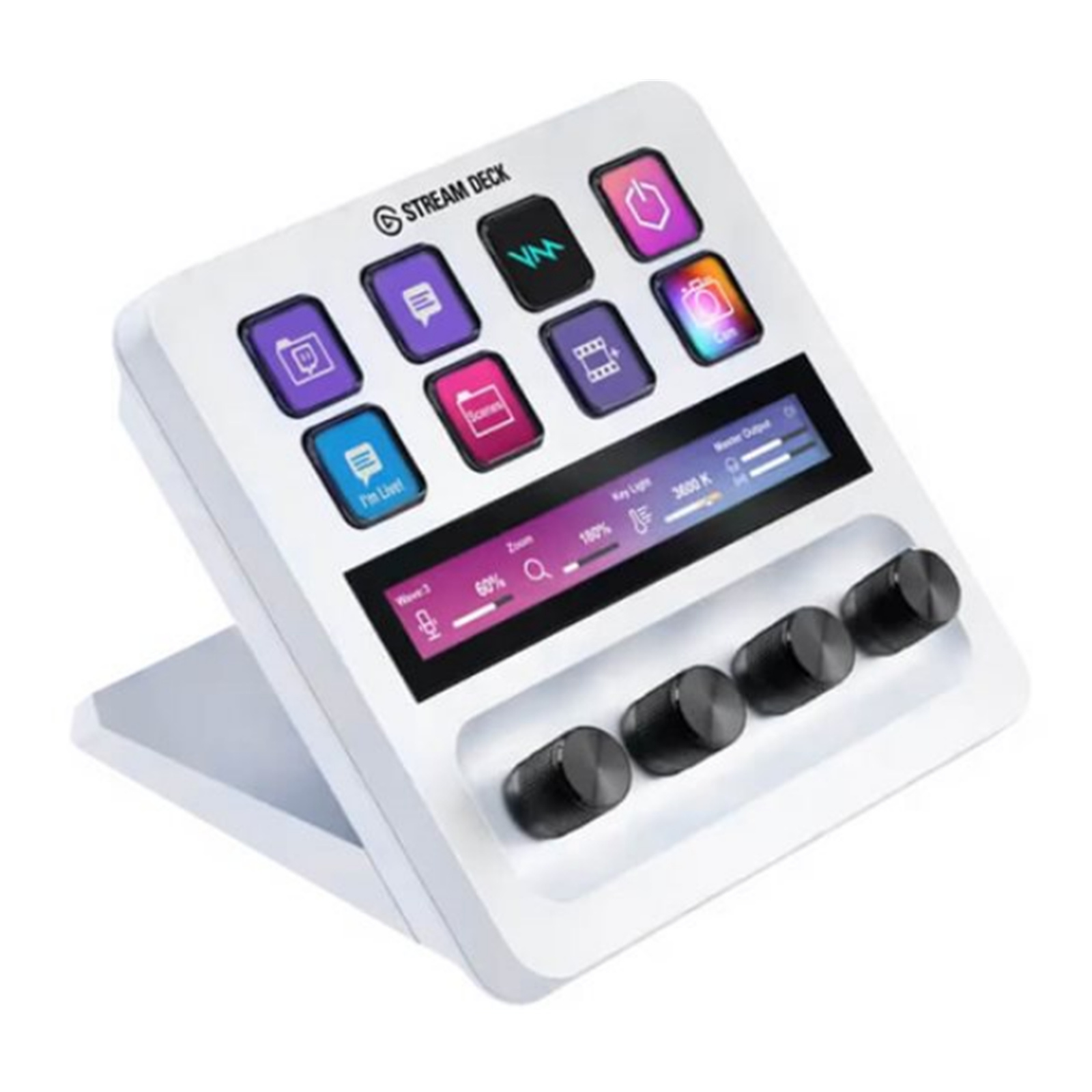 STREAM DECK + （Plus ホワイト） Stream Deck + ホワイト | Elgato