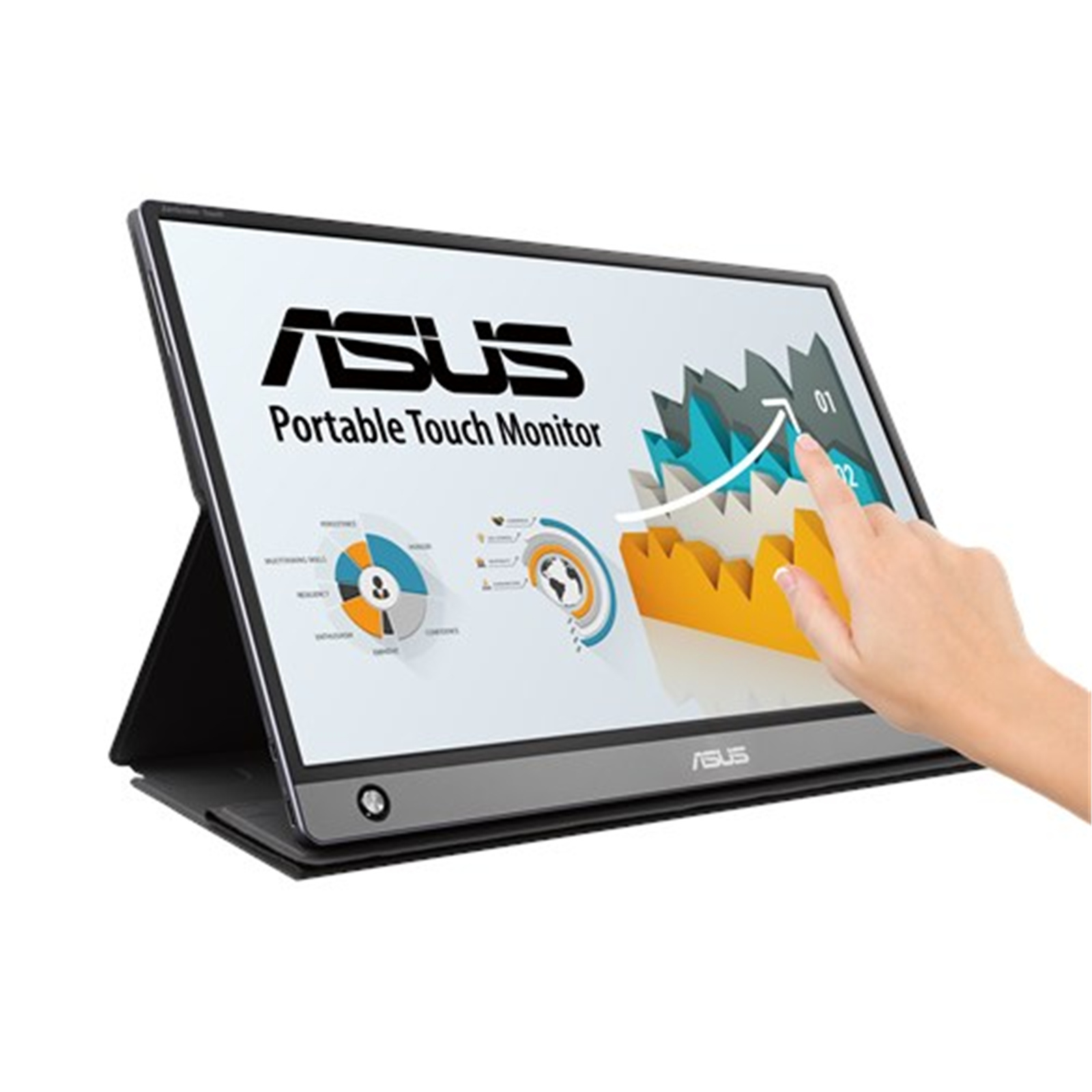 fusionere privatliv forkæle ASUS ZenScreen MB16AMT 15.6" FHD Portable Touch Monitor