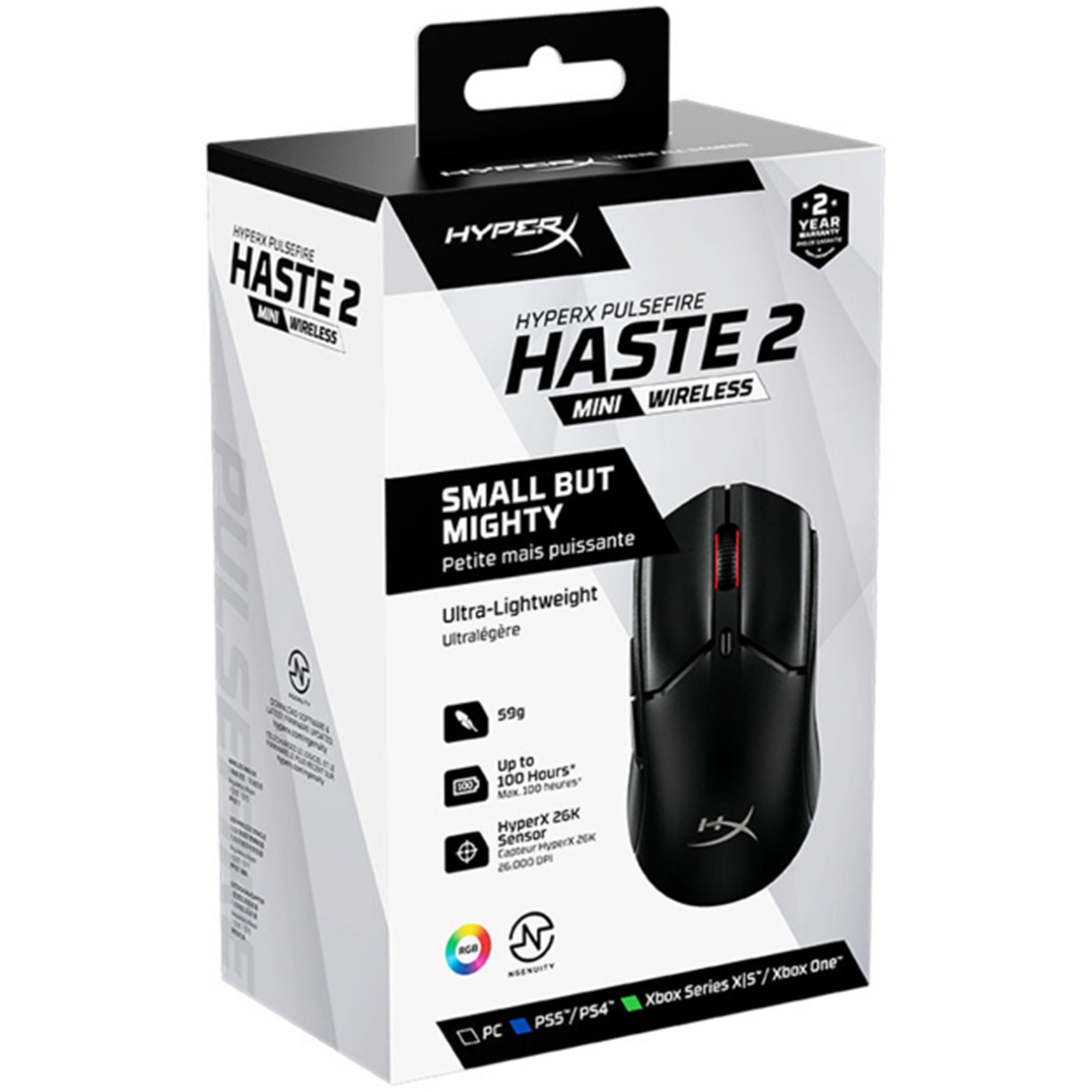 Buy the HyperX Pulsefire Haste 2 Mini Wireless Gaming Mouse Buy the HyperX Pulsefire Haste 2 Mini Wireless Gaming Mouse