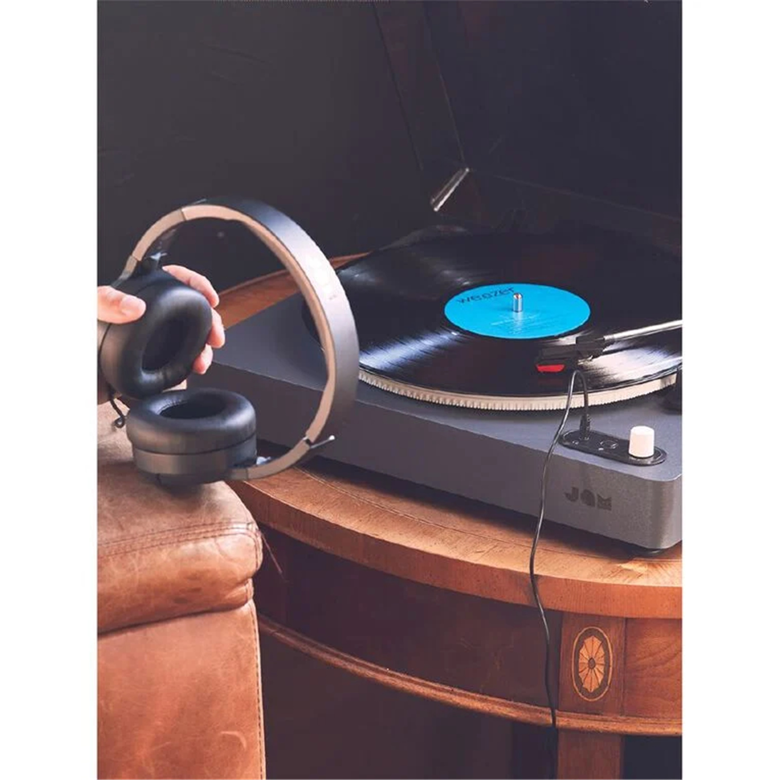 Buy the Jam Audio Spun Out Wireless Turntable Vinyl Record Player