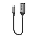 Alogic ULMDPHDA-SGR ULTRA 20CM MINI DISPLAYPORT TO HDMI 2.0 ADAPTER - 4K 60HZ
