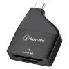 Bonelk USB-C to MicroSD/SD Compact Adapter ( Black ) Bonelk USB-C to MicroSD/SD Compact Adapter ( Black )