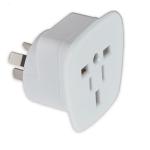 PUDNEY P4420 Multi Reverse International Inbound Travel Adaptor UK / Some USA & Japan to NZ / AU Plug AU/NZ SAA Approved - Voltage not Converted