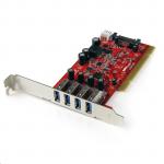StarTech PCIUSB3S4 4 Port PCI USB3.0 Card w/ SATA Power
