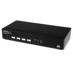 StarTech.com SV431DVIUDDM 4 Port USB DVI KVM Switch with DDM Fast Switching Technology andCables - FourPort DVI USB KVM Switch - DDM KVM Switch