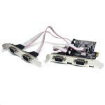 StarTech.com PEX4S553 4 Port PCIe Serial Adapter Card w/ 16550