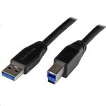StarTech.com USB3SAB10M USB 3.0 - 5Gbps USB-A to USB-B Cable - 10m Active - USB 3.0 - A to B
