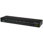 StarTech ICUSB23216FD 16 Port USB to Serial RS232 Adapter HubDaisy Chain-Rackmount-RS232Multiplexer-Serial Converter with FTDI chipset and COM Port Retention