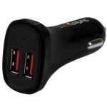 StarTech.com USB2PCARBKS Dual Port USB Car Charger - 24W / 4.8A