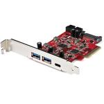StarTech PEXUSB312A1C1H 5-Port USB PCIe Card 10Gbps 2A/1C/1xIDC