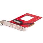 StarTech.com PEX4SFF8639U3 U.3 to PCIe Adapter Card For U.3 SSDs