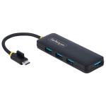 StarTech.com H5C4A-USB-HUB 4-Port USB Hub USB-C to 4x USB-A 5Gbps
