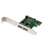 StarTech PEXUSB3S24 2 Port PCIe USB3.0 Card Adapter with UASP
