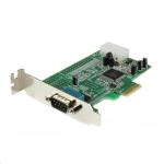 StarTech PEX1S553LP 1-port PCI Express RS232 Serial Adapter - PCIe RS232 Serial Host Controller Card - PCIe to Serial DB9 - 16550 UART - Low Profile Expansion Card - Windows & Linux
