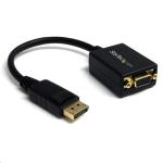 StarTech.com DP2VGA2 DisplayPort to VGA Adapter - Active DP to VGA Converter - 1080p Video - DisplayPort Certified - DP/DP++ Source to VGA Monitor Cable Adapter Dongle - Latching DP Connector