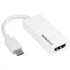StarTech.com CDP2HDW USB-C to HDMI Adapter - 4K 30Hz - USB 3.1 Type-C to HDMI Adapter - USB-C to HDMI Dongle - Monitor Adapter - White StarTech.com CDP2HDW USB-C to HDMI Adapter - 4K 30Hz - USB 3.1 Type-C to HDMI Adapter - USB-C to HDMI Dongle - Monitor Adapter - White