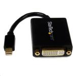 StarTech.com MDP2DVI Mini DisplayPort to DVI Adapter - Mini DP to DVI-D Converter - 1080p Video - VESA Certified - mDP or Thunderbolt 1/2 Mac/PC to DVI Monitor - mDP 1.2 to DVI Single-Link Dongle