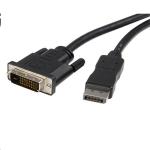 StarTech DP2DVIMM10 3m (10ft) DisplayPort to DVI Cable - DisplayPort to DVI Adapter Cable 1080p Video - DisplayPort to DVI-D Cable Single Link - DP to DVI Monitor Cable - DP 1.2 to DVI Converter