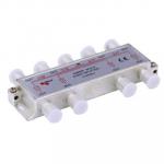 Triax 349808 RF 8-Way Splitter 5-2400MHz -  All ports power pass - diode steered