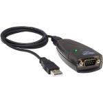 Tripplite USA-19HS Keyspan USB to Serial Adapter - USB-A Male to DB9 RS232 Male, 3 ft. (0.91 m), TAA by Eaton