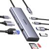UGREEN USB-C 9 IN 1 Hub - USB-C to 2x USB-A 3.0 + 2x USB-C+ 4k HDMI + RJ45 1Gbps Ethernet +SD&TF Card Reader + PD 100W - Docking Station for MacBook Air/Pro, iPad Pro/Air, Dell XP and More UGREEN USB-C 9 IN 1 Hub - USB-C to 2x USB-A 3.0 + 2x USB-C+ 4k HDMI + RJ45 1Gbps Ethernet +SD&TF Card Reader + PD 100W - Docking Station for MacBook Air/Pro, iPad Pro/Air, Dell XP and More