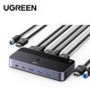 UGREEN UG-15707 HDMI KVM Switch 2 In 1 Out 4K60Hz HDMI KVM Switch USB3.0 KVM Switcher 2 PCs Sharing 1 Monitor,Printer,Keyboard,Mouse Switch Support 3D ,HDR Vision UGREEN UG-15707 HDMI KVM Switch 2 In 1 Out 4K60Hz HDMI KVM Switch USB3.0 KVM Switcher 2 PCs Sharing 1 Monitor,Printer,Keyboard,Mouse Switch Support 3D ,HDR Vision