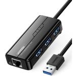 UGREEN UG-20265 USB 3.0 Hub with Gigabit Ethernet + 3 ports USB 3.0 Hub