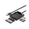 UGREEN 4-In-1 USB 3.0 SD/TF Card Reader - Plug and play for most operation systems UGREEN 4-In-1 USB 3.0 SD/TF Card Reader - Plug and play for most operation systems