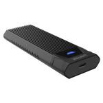 Unitek SolidForce S1203ABK USB 3.1 Gen2 to M.2 SSD, Tool-Free (PCIe/NVMe) Enclosure. SuperSpeed 10Gbps Data Transmission Rate with USB-C 3.1 or Thunderbolt 3. Made for 2242, 2260, 2280 Size M.2 PCIe NVMe M-Key SSDs.
