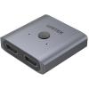 Unitek V1127A 4K HDMI 2.0 Bi-directional Switch with Two-way usage: 2 In 1 Out / 1 In 2 Out - Aluminium housing - Supports up to 4K 60Hz Ultra-HD - LED Indicator - Plug & Play Unitek V1127A 4K HDMI 2.0 Bi-directional Switch with Two-way usage: 2 In 1 Out / 1 In 2 Out - Aluminium housing - Supports up to 4K 60Hz Ultra-HD - LED Indicator - Plug & Play