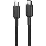 Alogic Elements Pro ELPCC202-BK USB 2.0 USB-C Cable - 2m - Black Up to 5A - Up to 480Mbps - Supports Smartphone / Tablet / Notebook / Chromebook
