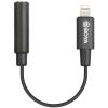 Boya BY-K3 3.5mm Female TRRS to Male Lightning Adapter Cable (6cm) Boya BY-K3 3.5mm Female TRRS to Male Lightning Adapter Cable (6cm)