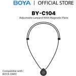 Boya Adjustable Lanyard Holder With Magnetic Plate for Transmitter Boya OMIC