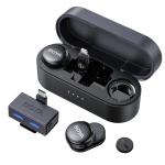 Boya BOYALINK 3 Wireless Lavalier Microphone - Black (USB-C + Lightning + 3.5mm TRS) - *RX + 2*TX+ Charging Case -  for iPhone / Android / Camera Vlogging - All-in-One Lapel Dual Mic System & Lightning & USB-C & 3.5mm TRS Inputs