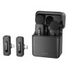 Boya BY-V3 Combo 2.4 GHz Dual-Channel Wireless Microphone The BY-V3 series is an upgraded dual-channel wireless microphone. Lightweight and portable, it comes with a charging case for all-day battery life. Featuring smart noise concellation Boya BY-V3 Combo 2.4 GHz Dual-Channel Wireless Microphone The BY-V3 series is an upgraded dual-channel wireless microphone. Lightweight and portable, it comes with a charging case for all-day battery life. Featuring smart noise concellation