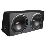 Cerwin-Vega CERWIN VEGA XE12DV  DUAL 12" XED SERIES 4 OHM SVC SUBWOOFER ENCLOSURE 1600W MAX / 450W RMS