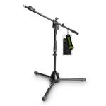 GRAVITY MS 4222 B Short Microphone Stand with Folding Tripod Base