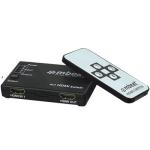 mbeat HDMI-SW41S 4 Port Powered HDMI Switch with Remote Control HDMI type A 19 pin female Max signal range: 1920 x 1200, 1080