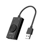 Orico External USB Sound Card 3.5mm Mic Speaker Volume Adjustable